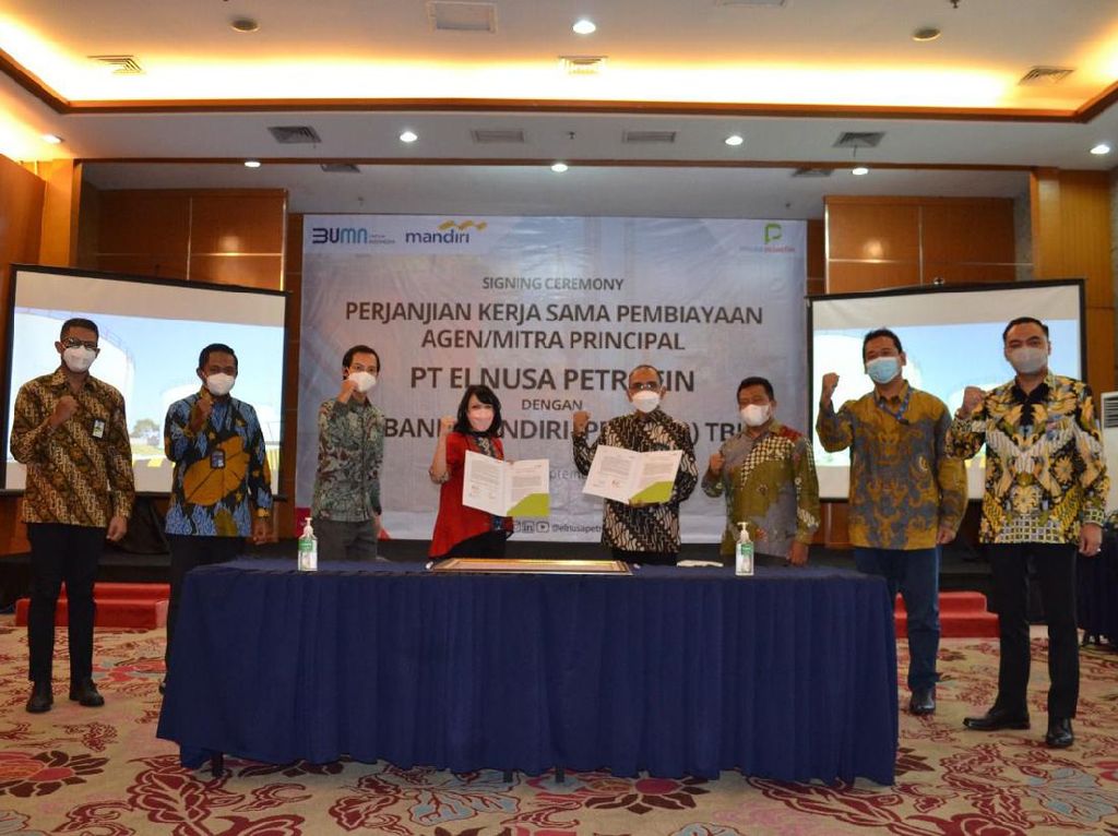 Elnusa Petrofin Teken Kerja Sama Pembiayaan Bareng Bank Mandiri Elnusa Petrofin Teken Kerja Sama Pembiayaan Bareng Bank Mandiri