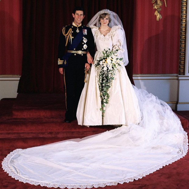 Gaun pengantin Putri Diana