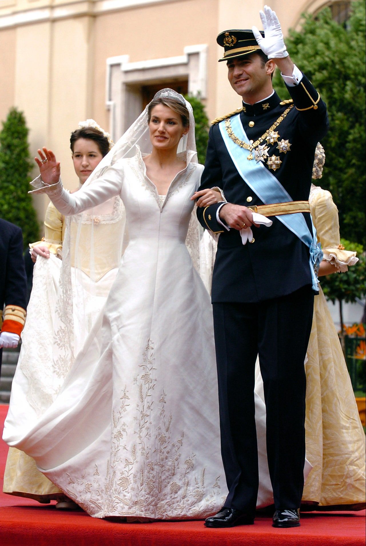 Gaun pengantin Ratu Letizia dari Spanyol
