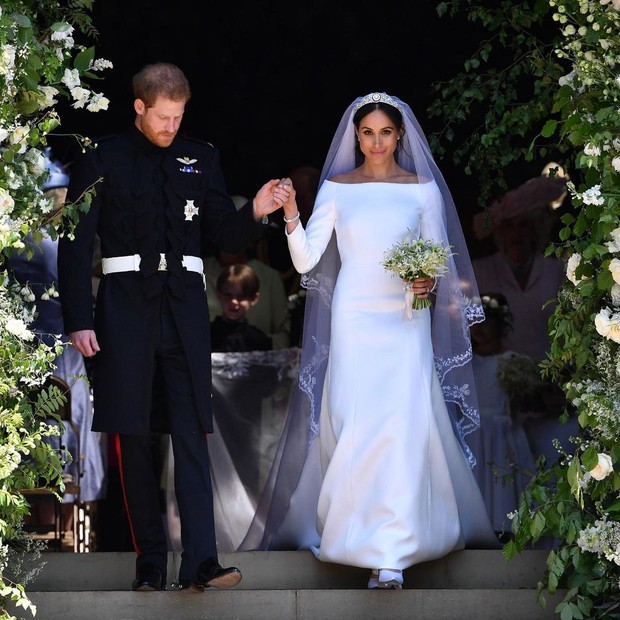 Gaun pengantin Meghan Markle