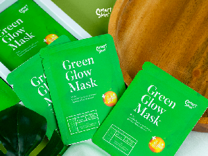 Ingin Wajah Glowing dan Jerawat Tuntas? Gunakan Green Glow Mask