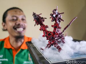 Mejik! Korek Api Bekas Bisa Dirangkai Seindah Ini