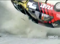 Insiden Lomba Reli, Mobil Ringsek Usai Jungkir Balik Beberapa Kali