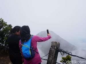 Yang ke Puncak Gunung Gede-Pangrango Saat Ini, Siap-siap Berkawan Hujan