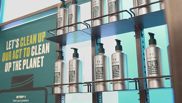 Refill Station The Body Shop