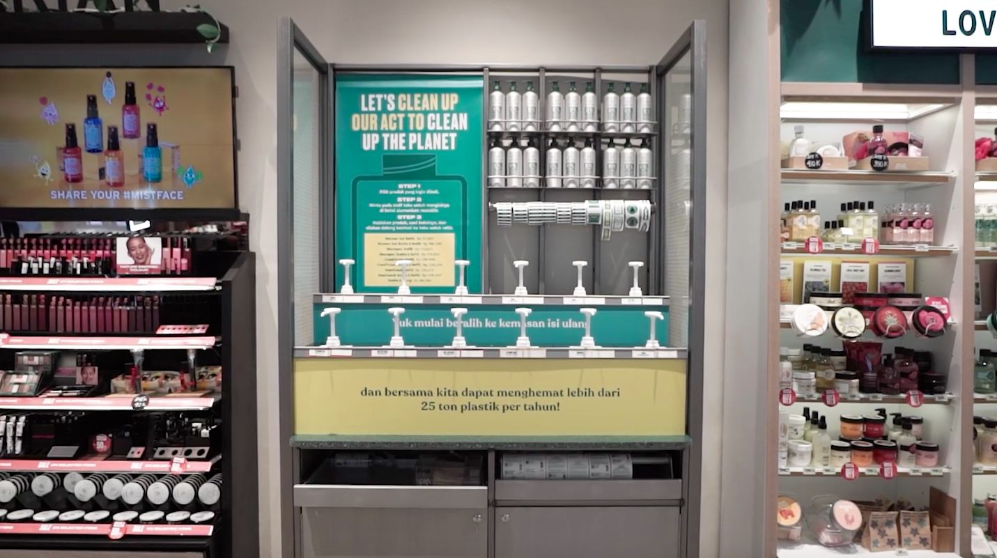 Refill Station The Body Shop