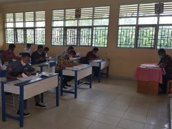 284 Balon Kades di Polewali Mandar Sulbar Dites Ujian Tertulis