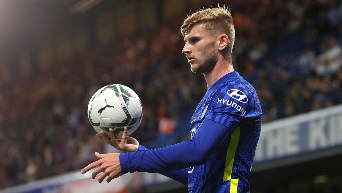 Striker Chelsea, Timo Werner, kabarnya jadi incaran Newcastle United. (Foto: Getty Images/Catherine Ivill)