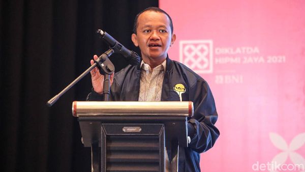 Bahlil Buka Diklatda HIPMI Jaya