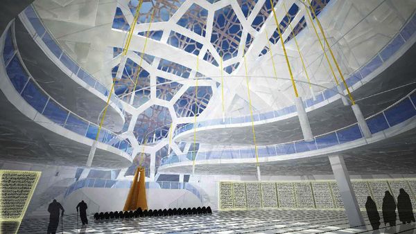 Begini Megahnya Masjid Sriwijaya Kalau Enggak Dikorupsi