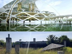 Saat Alex Noerdin Banggakan Proyek Masjid Sriwijaya Bakal Termegah Se-Asia