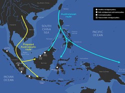 Jalur Barat Bangsa Deutro Melayu ke Indonesia, Ini Wilayahnya