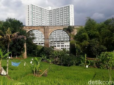 Kokohnya Jembatan Cincin Peninggalan Belanda di Sumedang