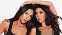 7 Gaya Megan Fox dan Kourtney Kardashian, Tanpa Busana untuk Kim Kardashian