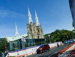 Gereja Katedral Jakarta Sudah Gelar Misa Tatap Muka