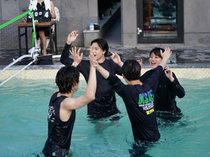 Intip Aksi NCT 127 Tanding Voli, Sampai Balap-balapan Poin!