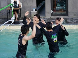 Intip Aksi NCT 127 Tanding Voli, Sampai Balap-balapan Poin!