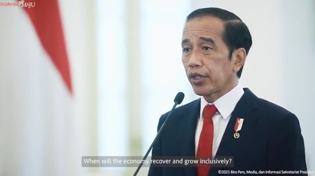 Pidato Presiden Joko Widodo pada Sidang Majelis Umum ke-76 PBB, 23 September 2021 (tangkapan Layar Youtube Sekretariat Presiden)