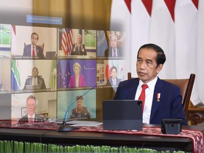Momen Jokowi Hadiri Global COVID-19 Summit Bicara Ketahanan Kesehatan Dunia