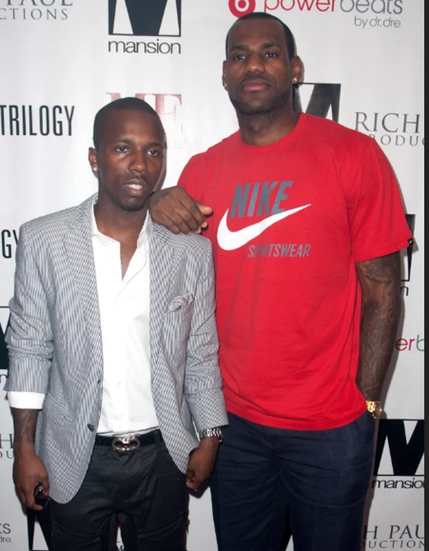 Rich Paul and LeBron James