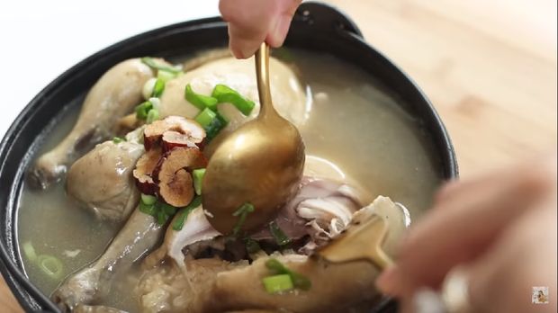 Resep samgyetang ala Devina Hermawan