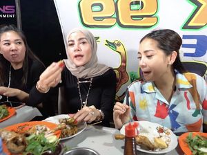 5 Momen Nagita Slavina Boyong Resto Padang hingga Warung Pecel Lele ke Rumahnya