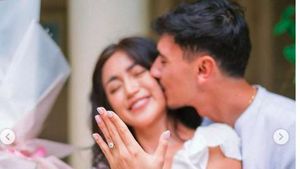 Gaya Jessica Iskandar Dilamar Vincent Verhaag, Pakai Crop Top Serba Putih