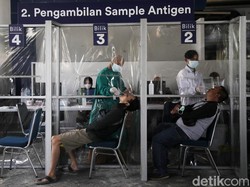 Harga Tes Antigen di Stasiun Gambir-Pasar Senen Turun Jadi Rp 35 Ribu