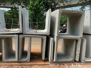 Perbaikan Drainase di Kalimalang Terus Dikebut