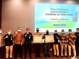 Tekan Pencurian Minyak, Polda Riau-Korem Wirabima Diganjar Penghargaan Tekan Pencurian Minyak, Polda Riau-Korem Wirabima Diganjar Penghargaan