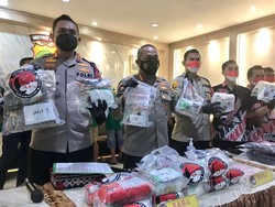 Kurir Jaringan Sumatera-Jawa Ditangkap, Narkoba Senilai Rp 22,5 M Disita