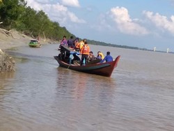 Cari Udang di Tepi Sungai, Pria di Rokan Hilir Hilang Diterkam Buaya