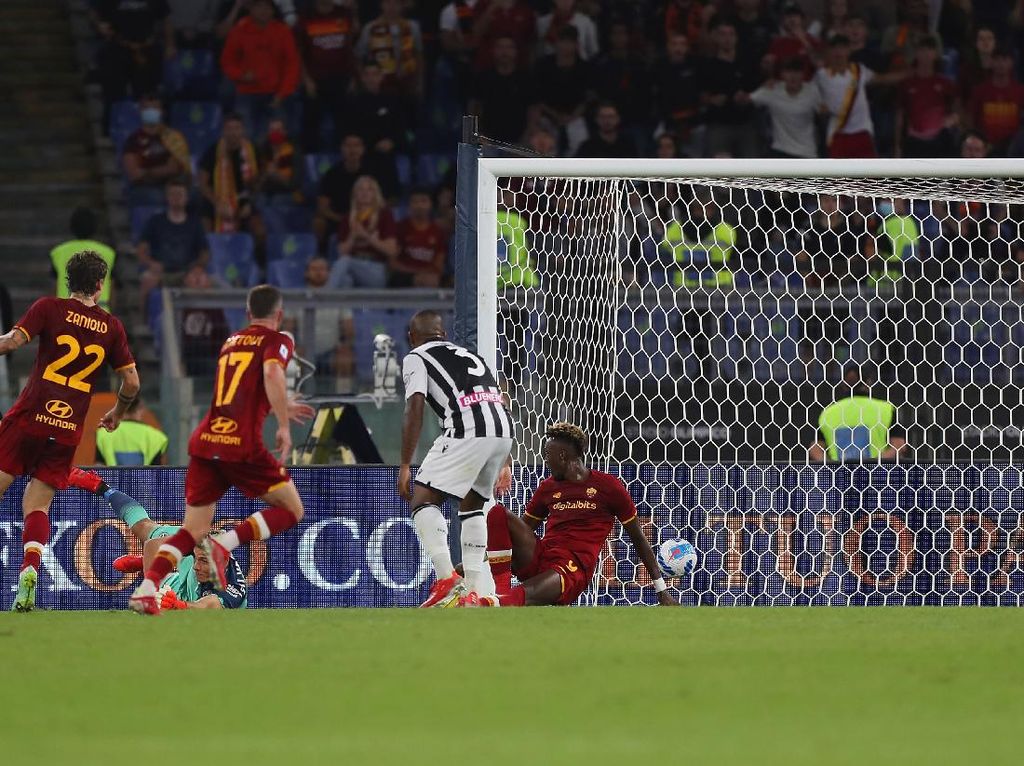 Roma Vs Udinese: Tammy Abraham Menangkan Giallorossi 1-0 Roma Vs Udinese: Tammy Abraham Menangkan Giallorossi 1-0