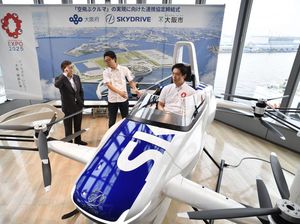 Canggihnya Taksi Terbang Jepang, Bakal Tawarkan Layanan di Pameran 2025