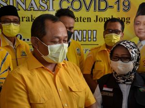 Pimpinan Golkar & PPP Jatim Bertemu di Tempat Vaksinasi, Bahas Apa?
