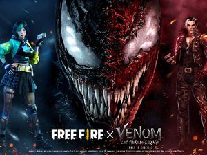 Free Fire X Film Venom: Let There Be Carnage Hadirkan Skin Eksklusif Free Fire X Film Venom: Let There Be Carnage Hadirkan Skin Eksklusif