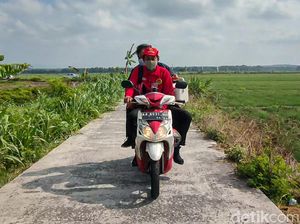 Kerja Keras Vaksinasi Door to Door Susur Sawah-Hutan di Kulon Progo