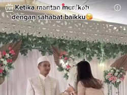 Viral Wanita Ini Datang ke Nikahan Mantan yang Nikah dengan Sahabatnya