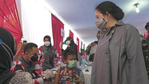 Momen Puan Pantau Vaksinasi di Tambora