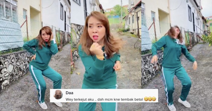 Parodikan Permainan di âSquid Gameâ, Wanita Ini Tak Tahan Godaan Penjual Es Krim