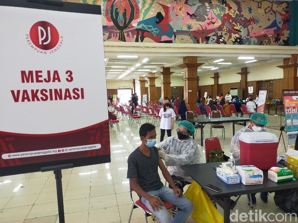 Ini Capaian Vaksinasi Gresik dan Sidoarjo, Turunkan Level PPKM Surabaya Raya?