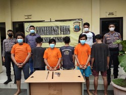 Rusak Kafe di Medan, 6 Anggota Geng Motor Ditangkap Polisi