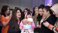 Begini Keakraban Olivia, Putri Nia Daniaty Saat Makan Bersama Keluarga