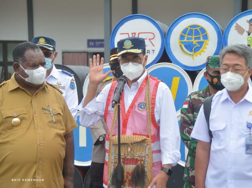 Menhub: Kita Tingkatkan Infrastruktur Transportasi di Kabupaten Asmat Menhub: Kita Tingkatkan Infrastruktur Transportasi di Kabupaten Asmat