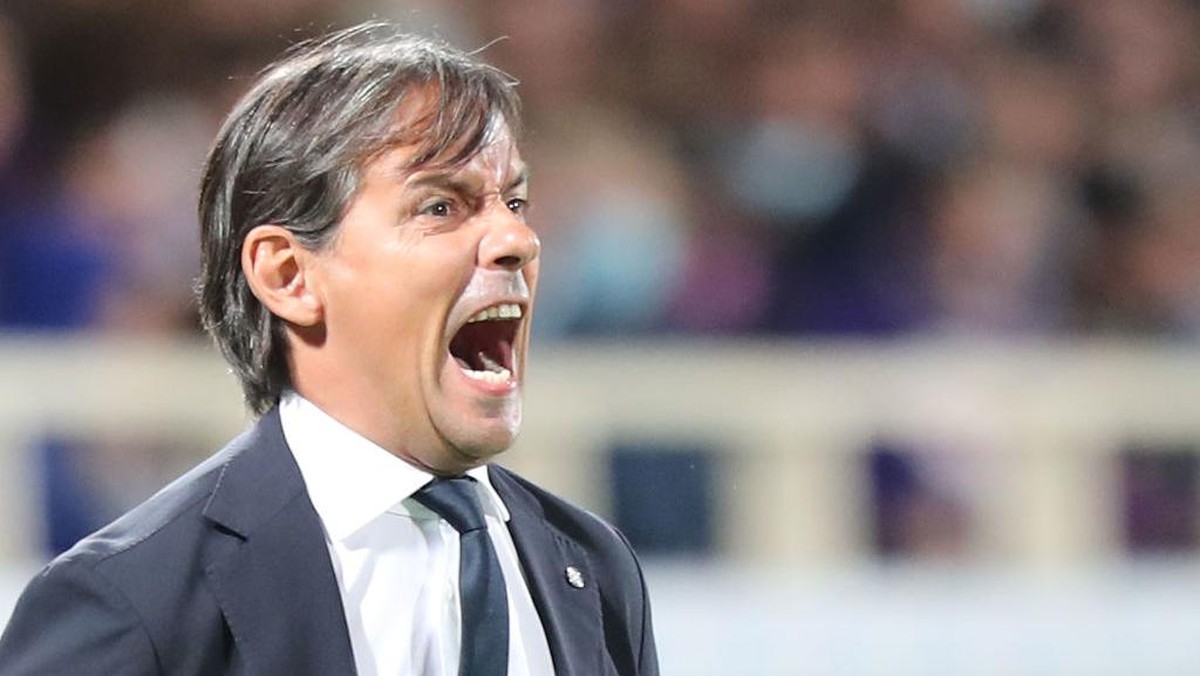 Simone Inzaghi menilai kejutan Sheriff bukan kebetulan semata (Foto: Getty Images/Gabriele Maltinti)