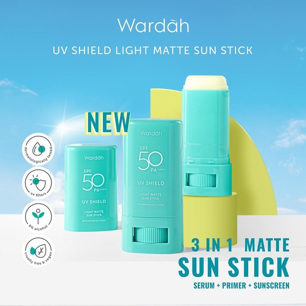 Sunscreen lokal terbaru dari Wardah/foto: instagram.com/wardahbeauty Sunscreen lokal terbaru