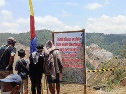 Belum Terima Ganti Rugi, Warga Terdampak Bendungan Bener Pasang Patok