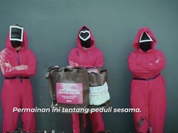 Kreatif! Donasi Sweet Game Ini Terinspirasi Drama Squid Game yang Lagi Viral