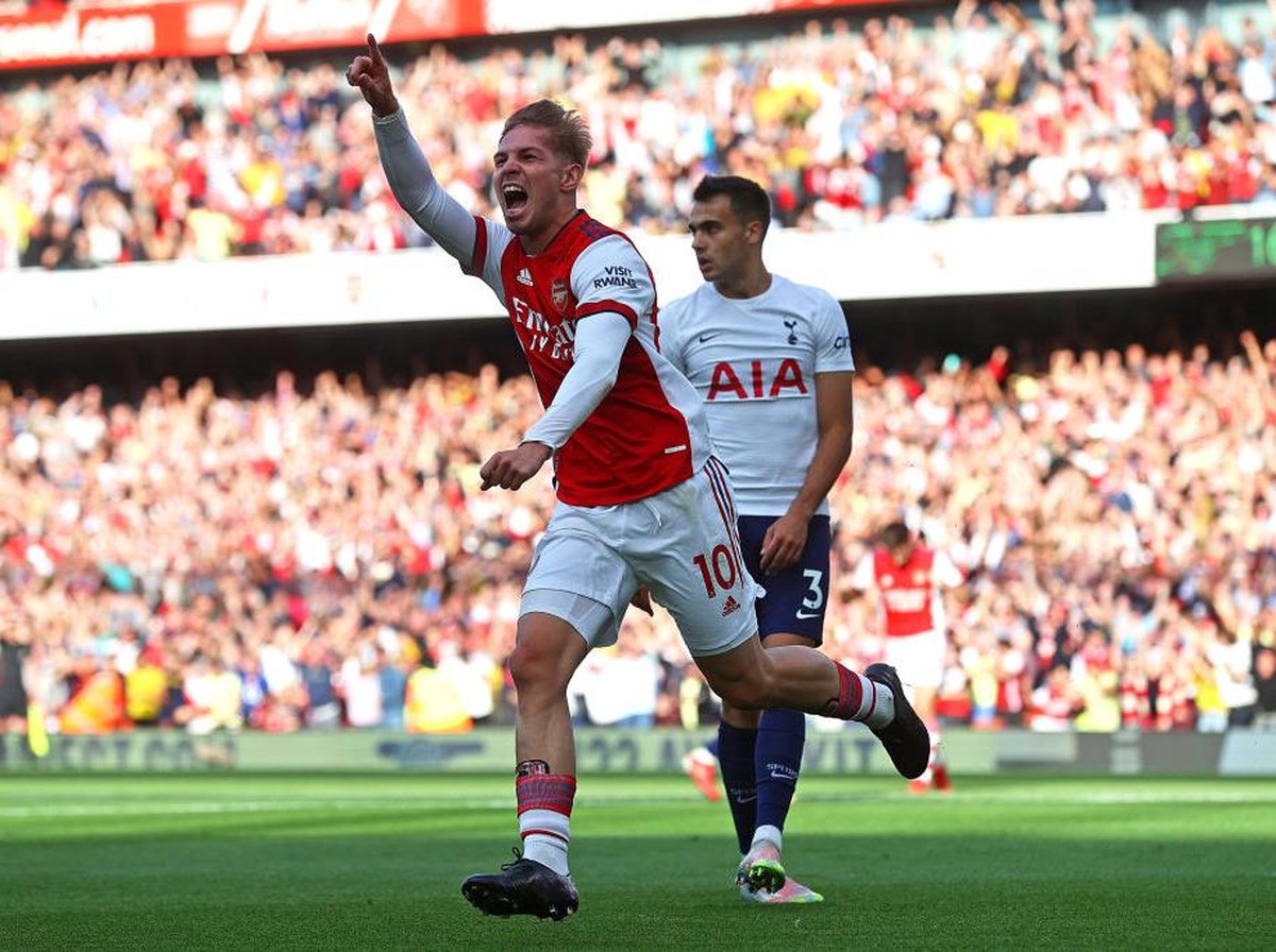 Arsenal dinilai pantas memetik kemenangan atas Tottenham Hotspur. (Foto: Getty Images/Clive Rose)