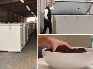 Hiii... Orang Ini Bikin Pupuk dari Mayat Manusia